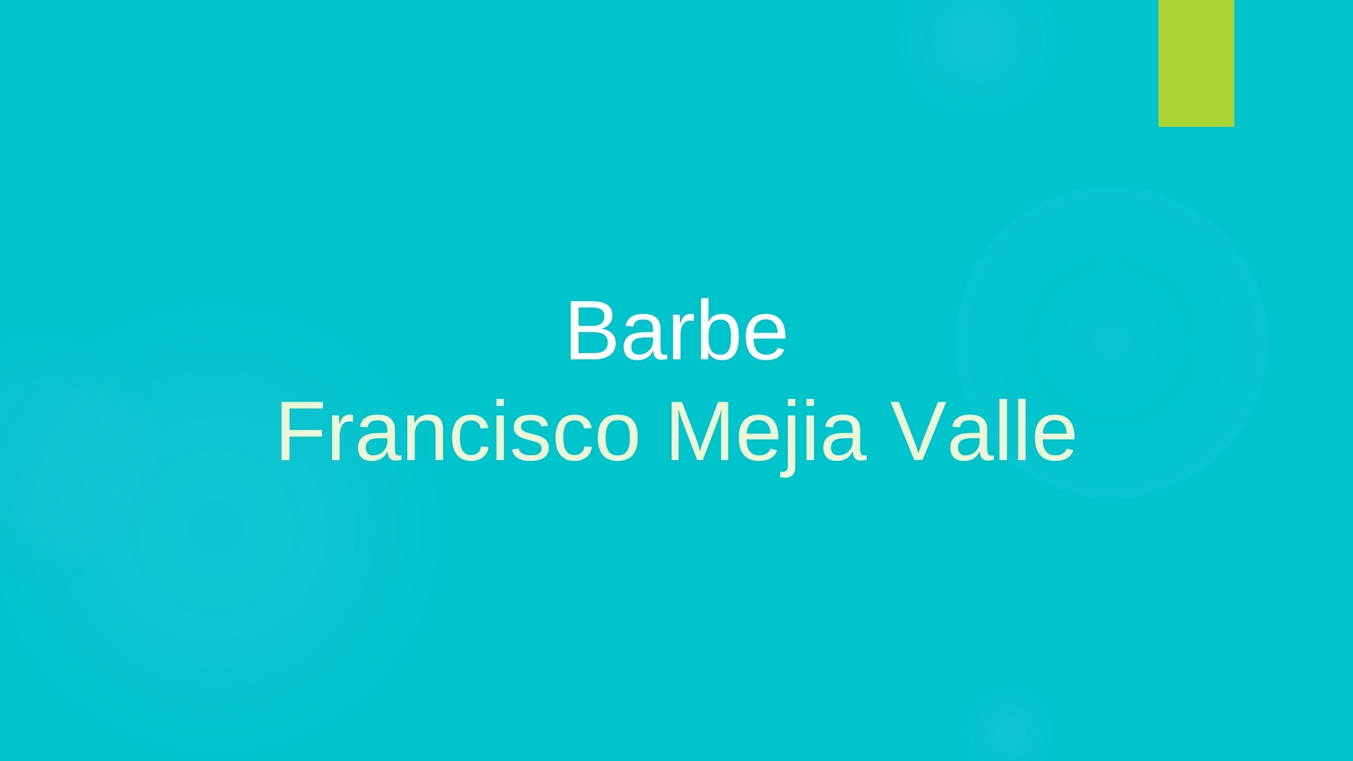 Barbe