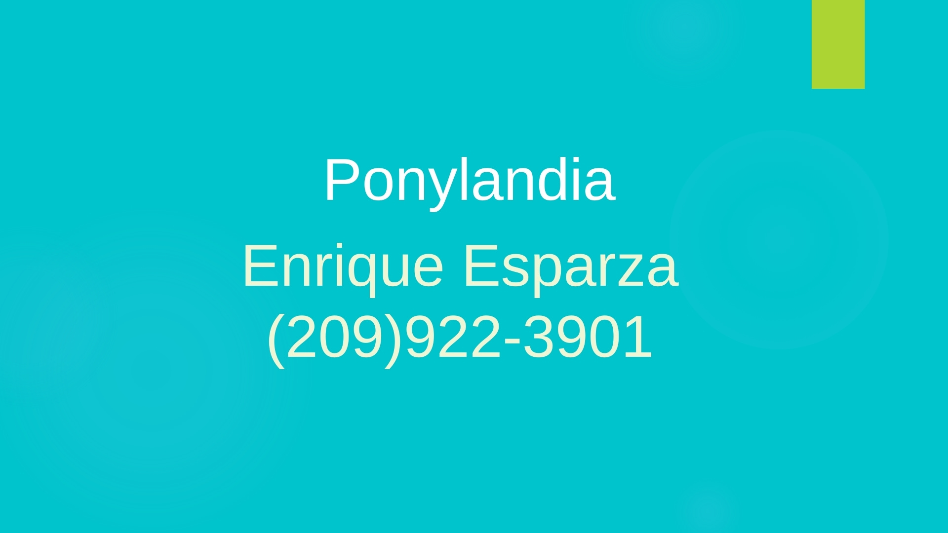 Ponylandia
