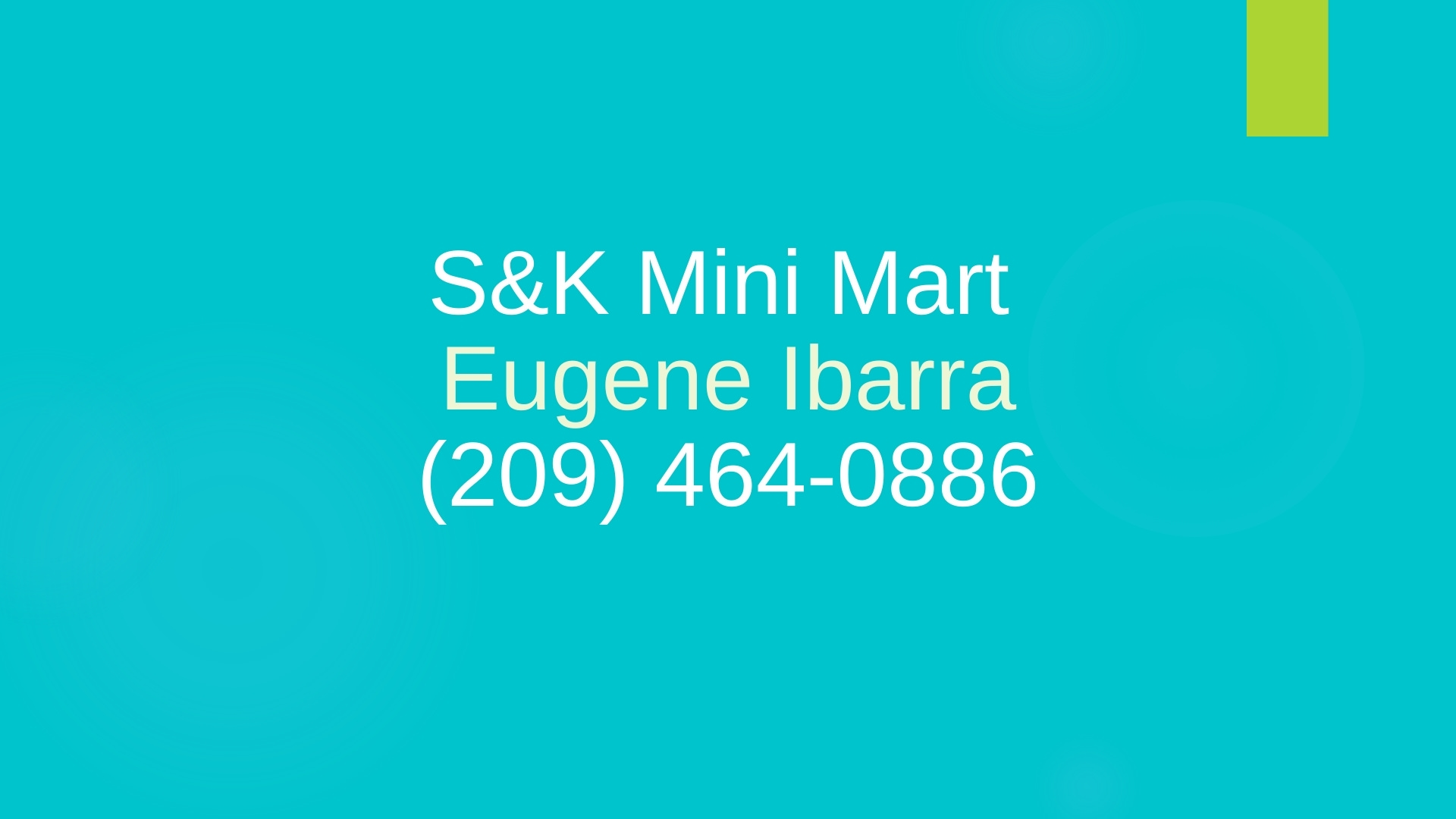 S&K Mini Mart