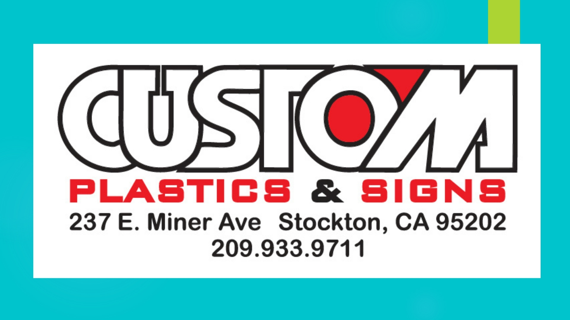 Custom Plastics & Signs